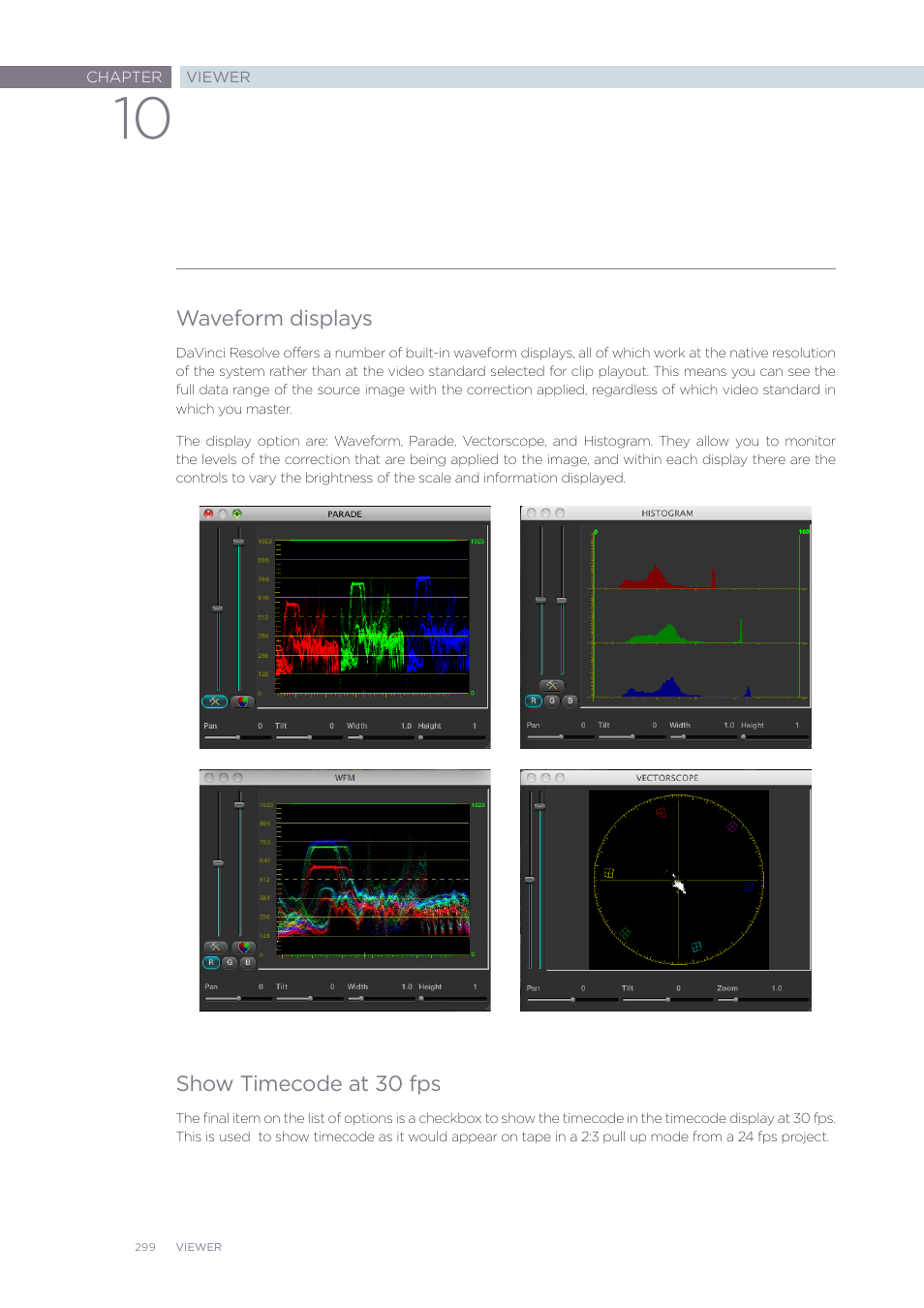 Blackmagic Design DaVinci Resolve Advanced Panel User Manual | Page 299 / 435