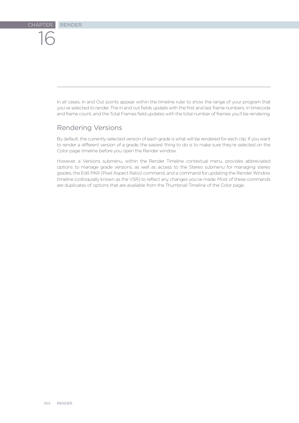 Blackmagic Design DaVinci Resolve Advanced Panel User Manual | Page 369 / 435