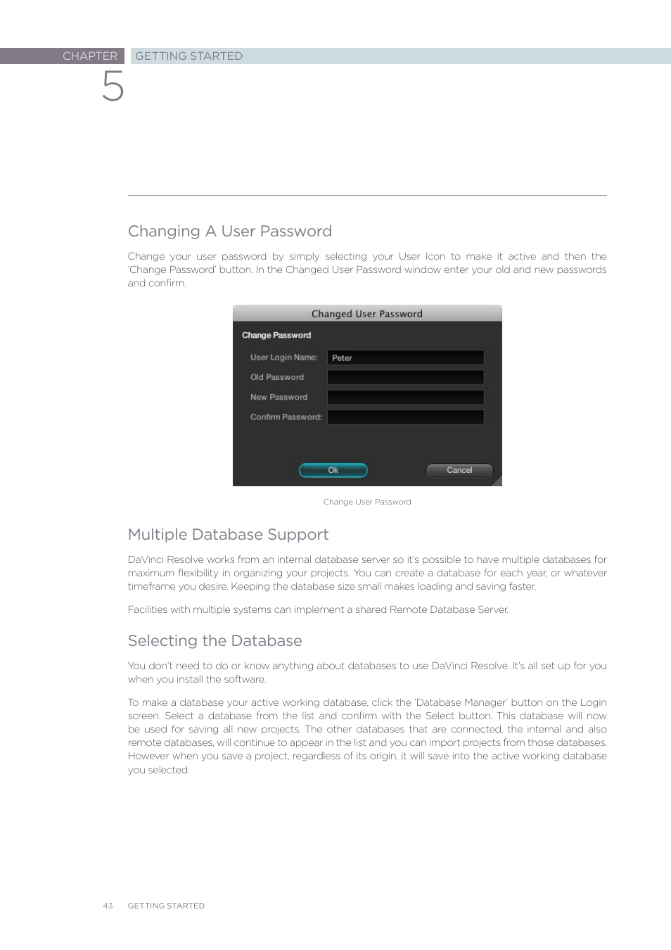 Blackmagic Design DaVinci Resolve Advanced Panel User Manual | Page 43 / 435