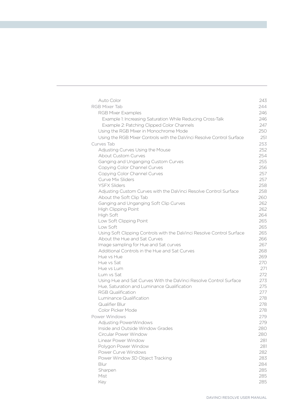 Blackmagic Design DaVinci Resolve Advanced Panel User Manual | Page 8 / 435