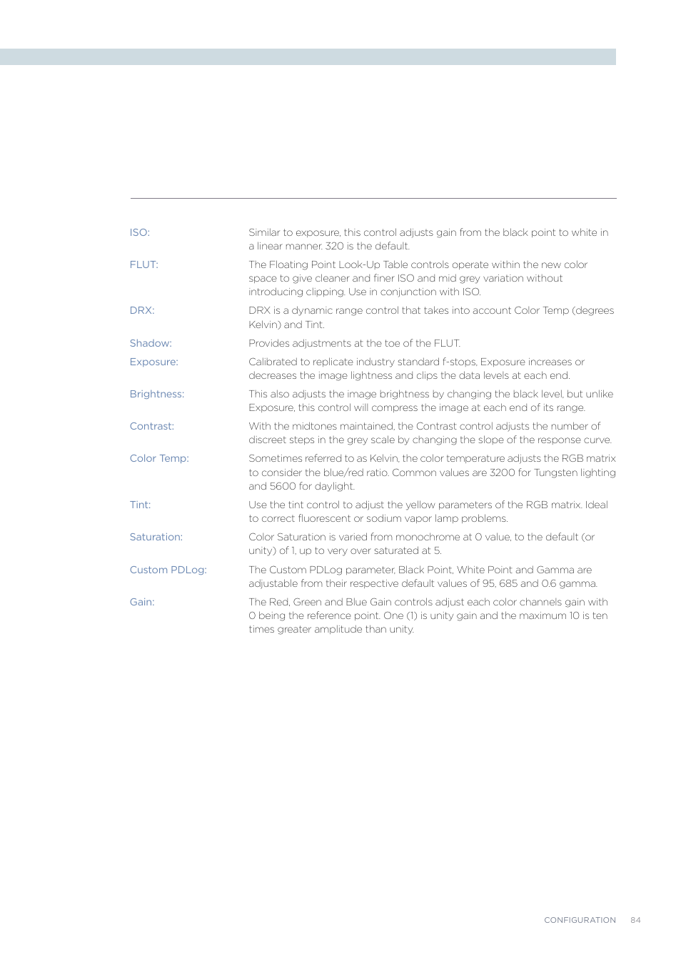 Blackmagic Design DaVinci Resolve Advanced Panel User Manual | Page 84 / 435