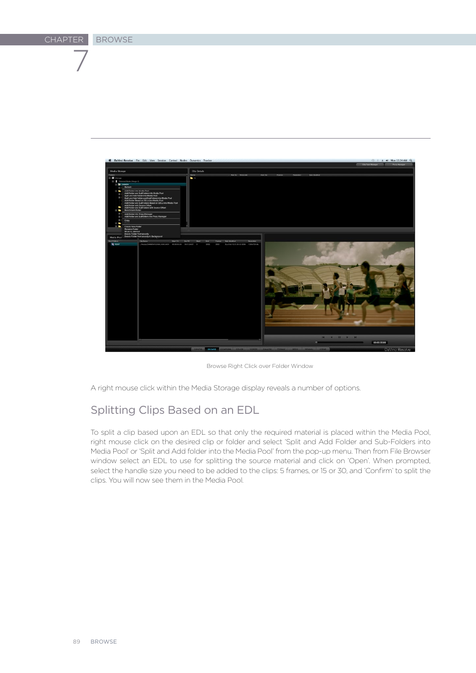 Blackmagic Design DaVinci Resolve Advanced Panel User Manual | Page 89 / 435