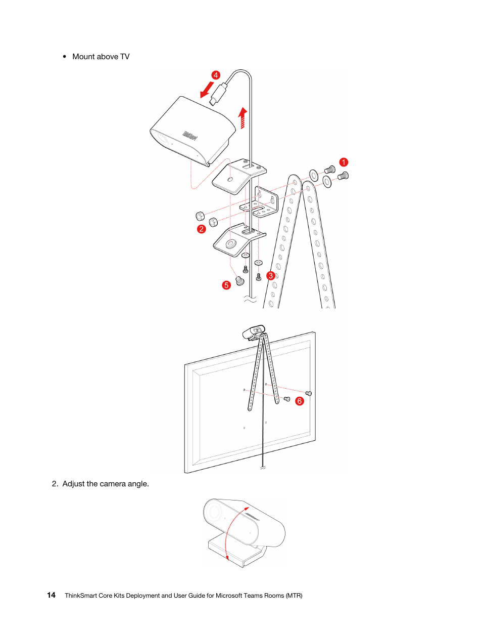 Lenovo ThinkSmCore and IP Controller Kit for Microsoft Teams Rooms User Manual | Page 20 / 106