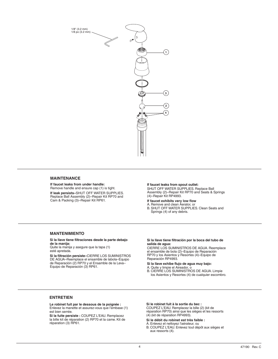 Delta 198 Series User Manual | Page 4 / 8