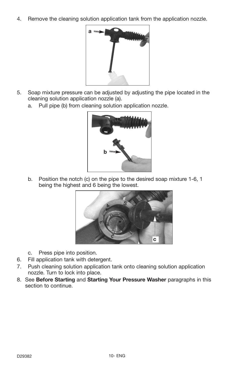 Delta D29382 User Manual | Page 10 / 18