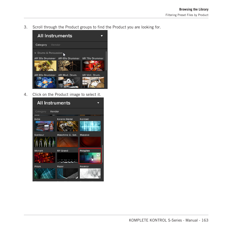 Native Instruments KOMPLETE KONTROL S88 MK2 88-Key Controller for KOMPLETE User Manual | Page 163 / 266