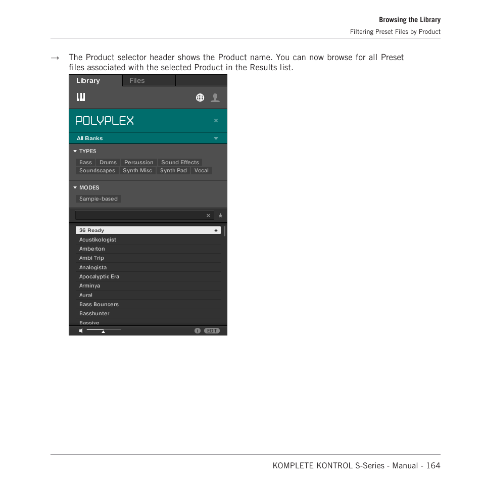 Native Instruments KOMPLETE KONTROL S88 MK2 88-Key Controller for KOMPLETE User Manual | Page 164 / 266