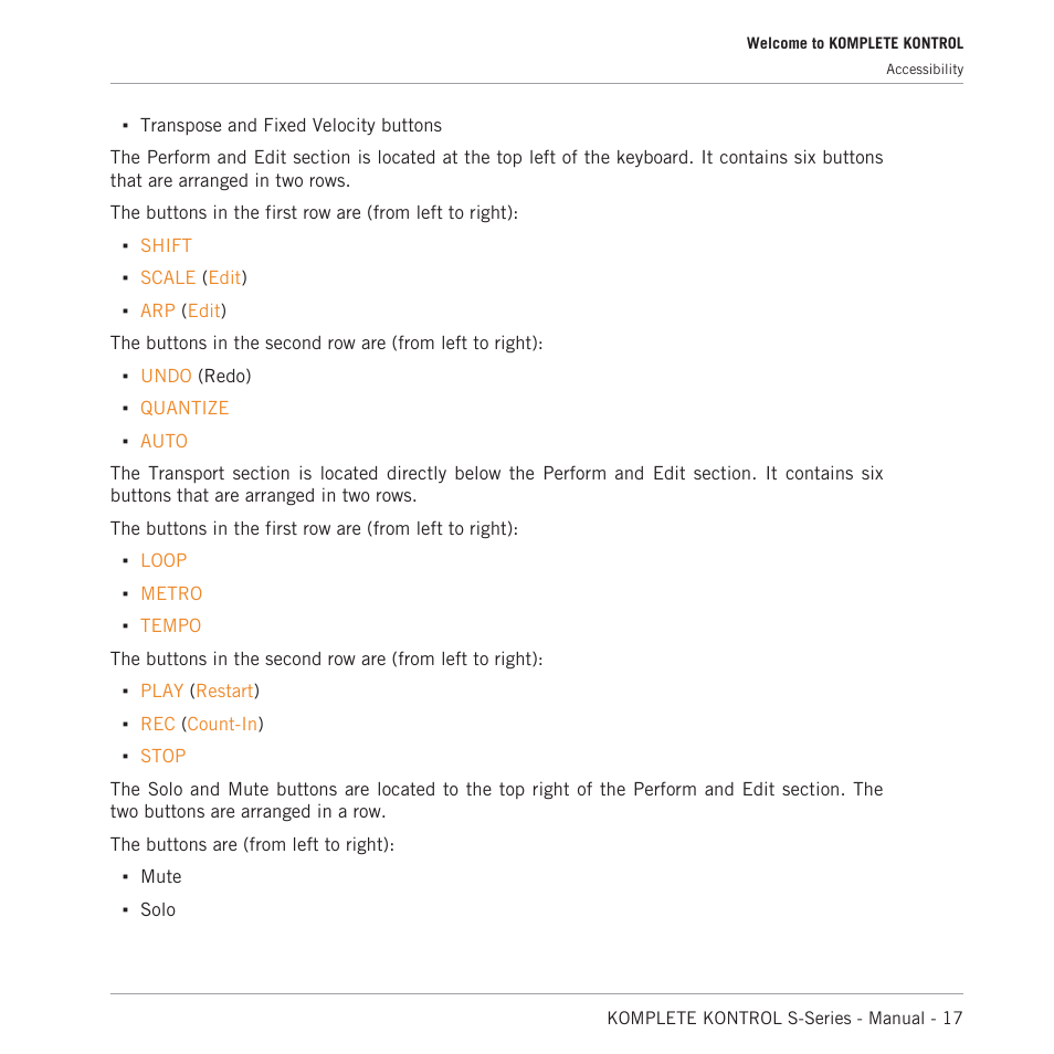 Native Instruments KOMPLETE KONTROL S88 MK2 88-Key Controller for KOMPLETE User Manual | Page 17 / 266