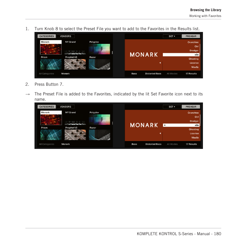 Native Instruments KOMPLETE KONTROL S88 MK2 88-Key Controller for KOMPLETE User Manual | Page 180 / 266