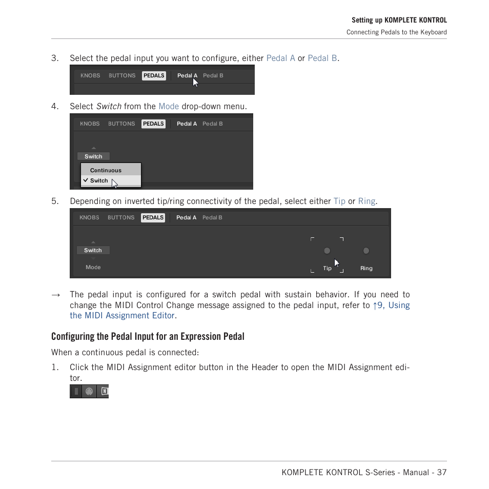 Native Instruments KOMPLETE KONTROL S88 MK2 88-Key Controller for KOMPLETE User Manual | Page 37 / 266