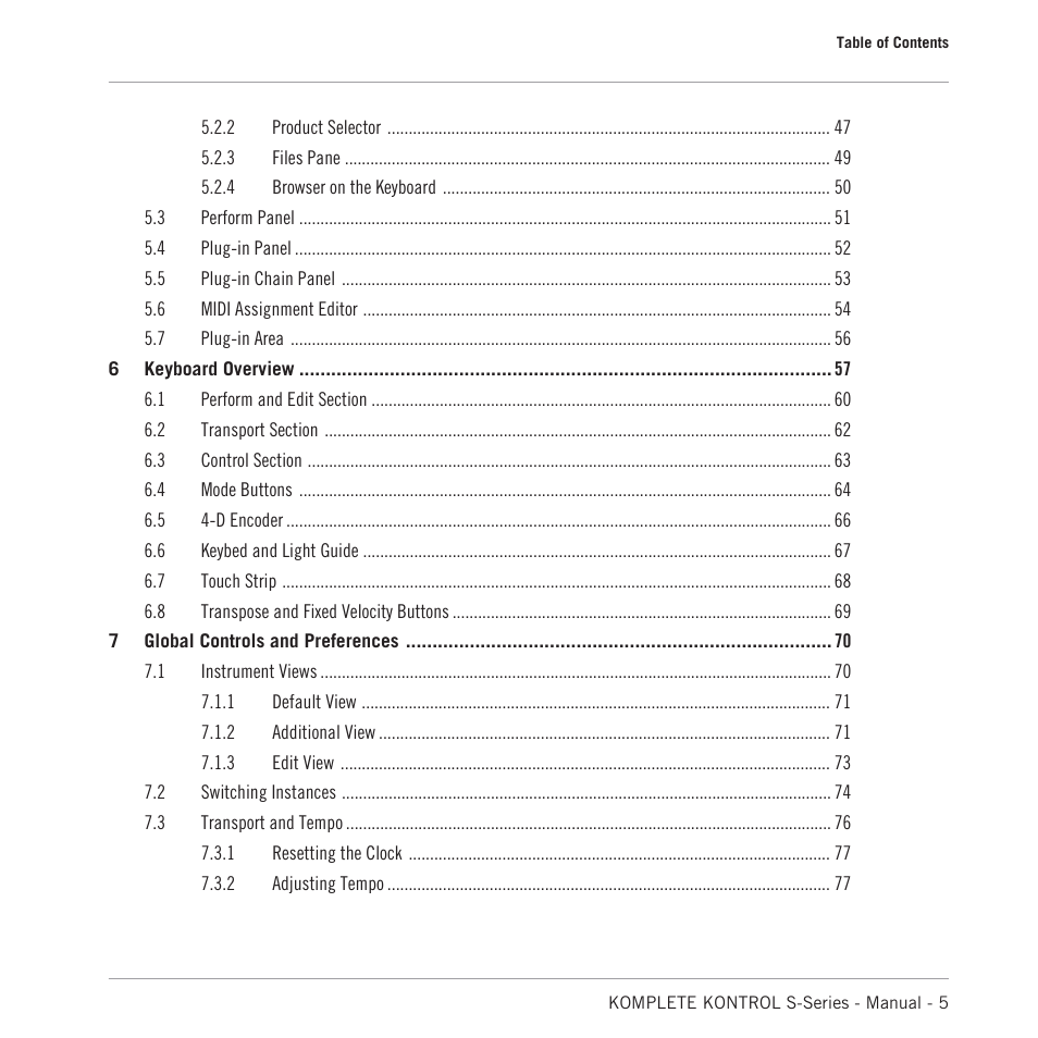 Native Instruments KOMPLETE KONTROL S88 MK2 88-Key Controller for KOMPLETE User Manual | Page 5 / 266