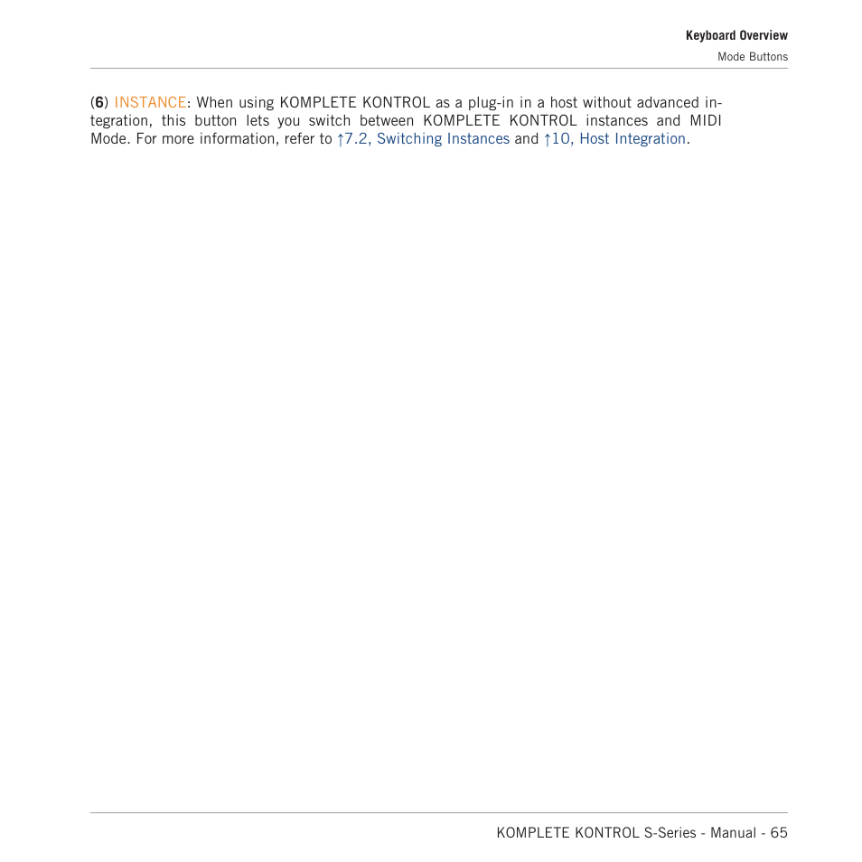 Native Instruments KOMPLETE KONTROL S88 MK2 88-Key Controller for KOMPLETE User Manual | Page 65 / 266