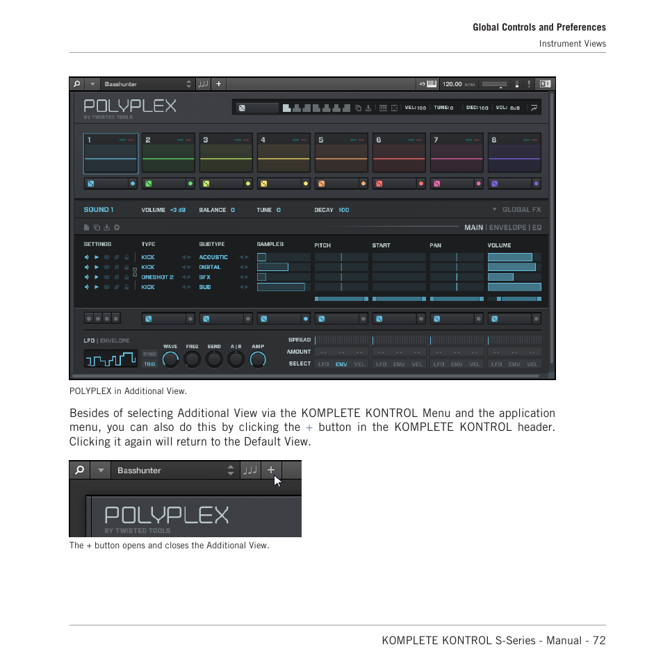 Native Instruments KOMPLETE KONTROL S88 MK2 88-Key Controller for KOMPLETE User Manual | Page 72 / 266