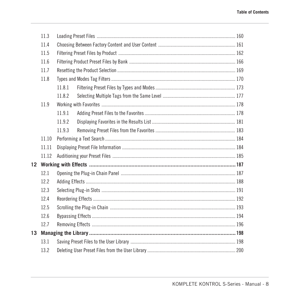 Native Instruments KOMPLETE KONTROL S88 MK2 88-Key Controller for KOMPLETE User Manual | Page 8 / 266