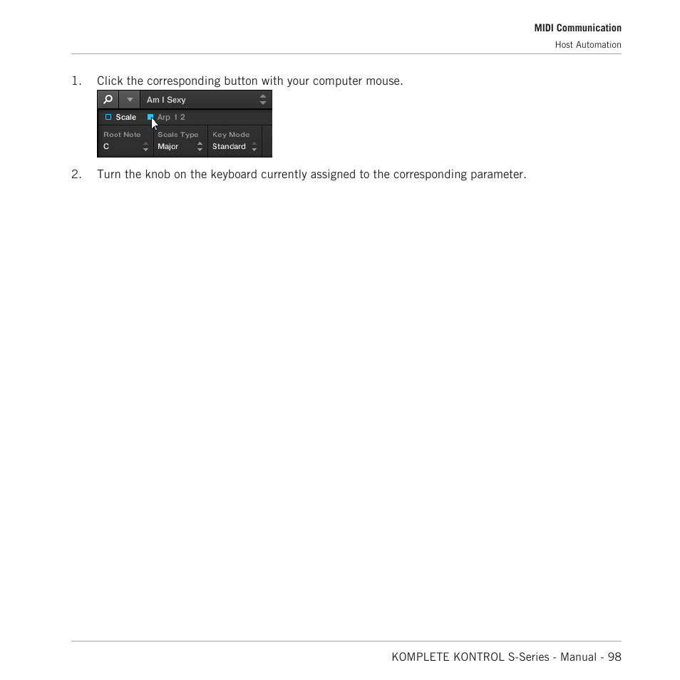 Native Instruments KOMPLETE KONTROL S88 MK2 88-Key Controller for KOMPLETE User Manual | Page 98 / 266