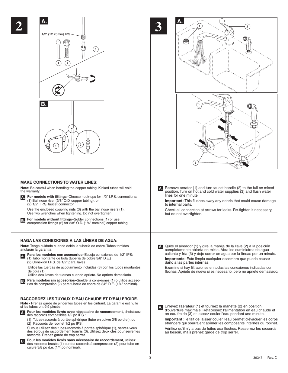 Delta 101 Series User Manual | Page 3 / 6