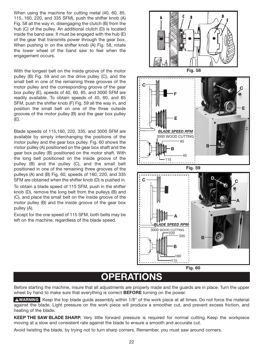 Operations | Delta 28-348 User Manual | Page 22 / 28