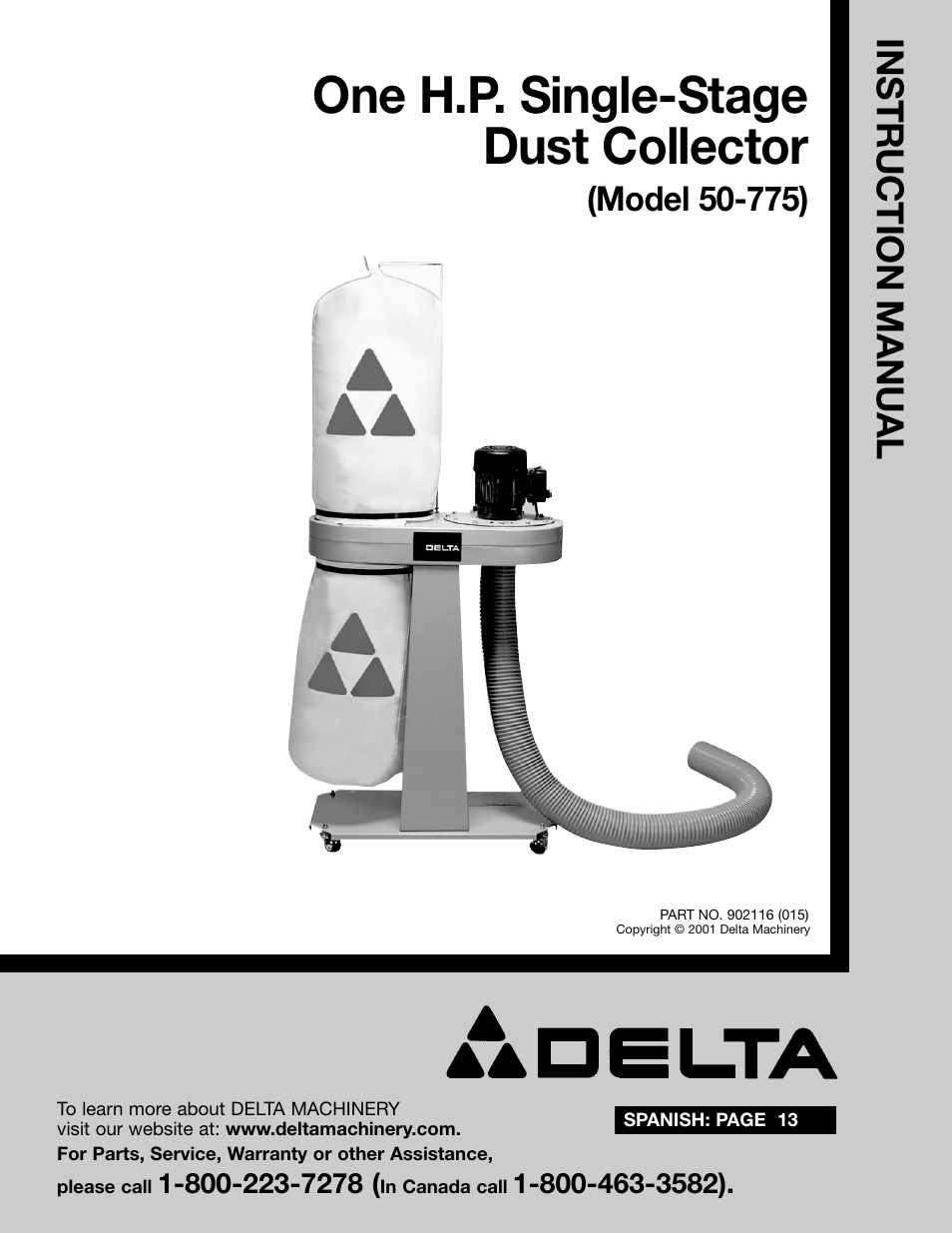 Delta 50-775 User Manual | 12 pages