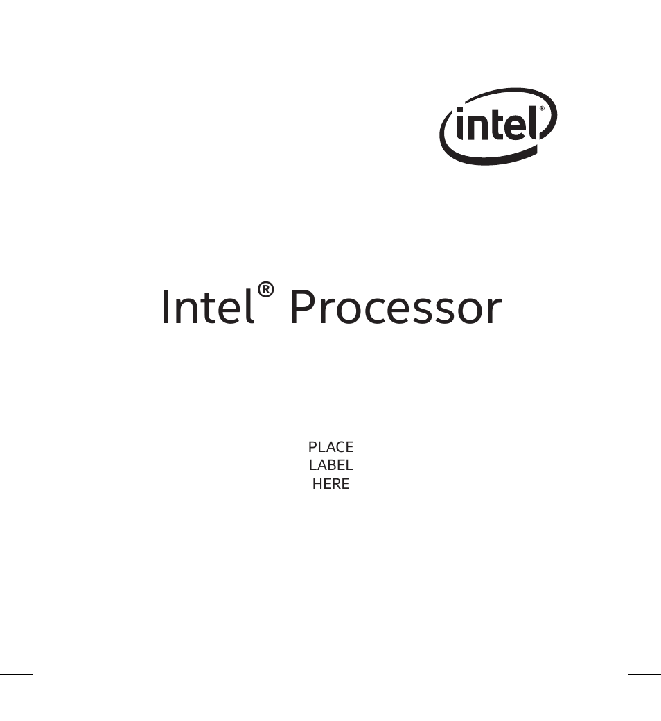 Intel Core i5-10400 2.9 GHz Six-Core LGA 1200 Processor User Manual | 36 pages