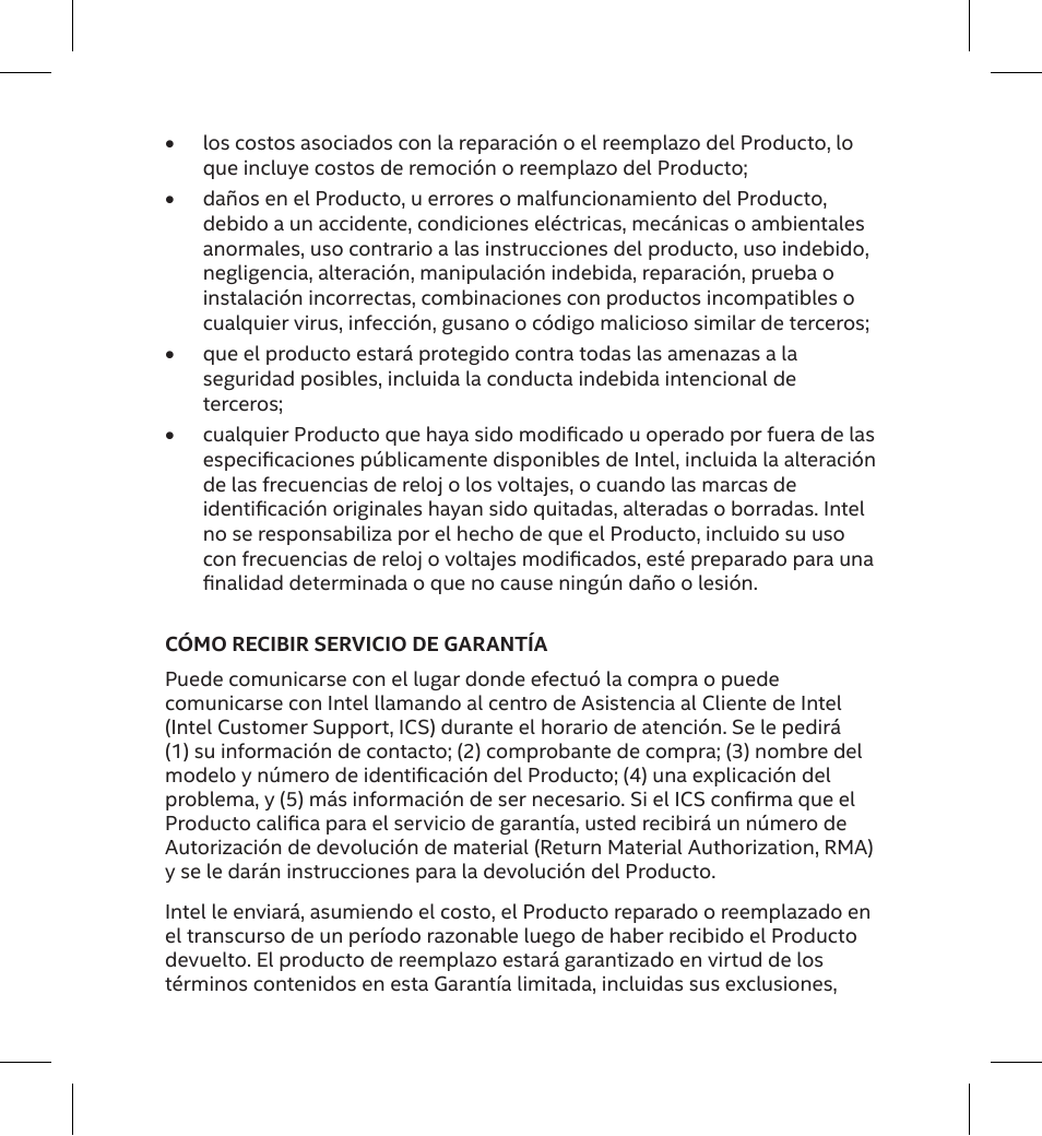 Intel Core i5-10400 2.9 GHz Six-Core LGA 1200 Processor User Manual | Page 18 / 36