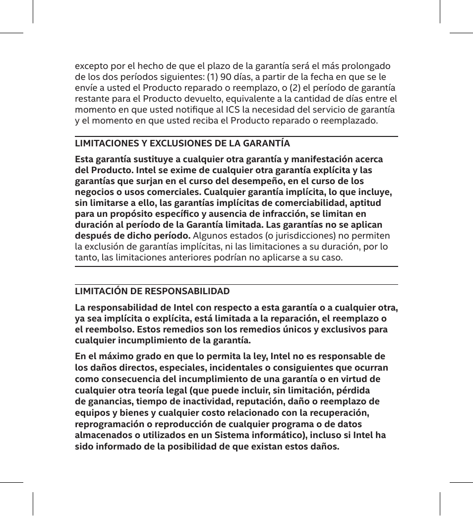 Intel Core i5-10400 2.9 GHz Six-Core LGA 1200 Processor User Manual | Page 19 / 36