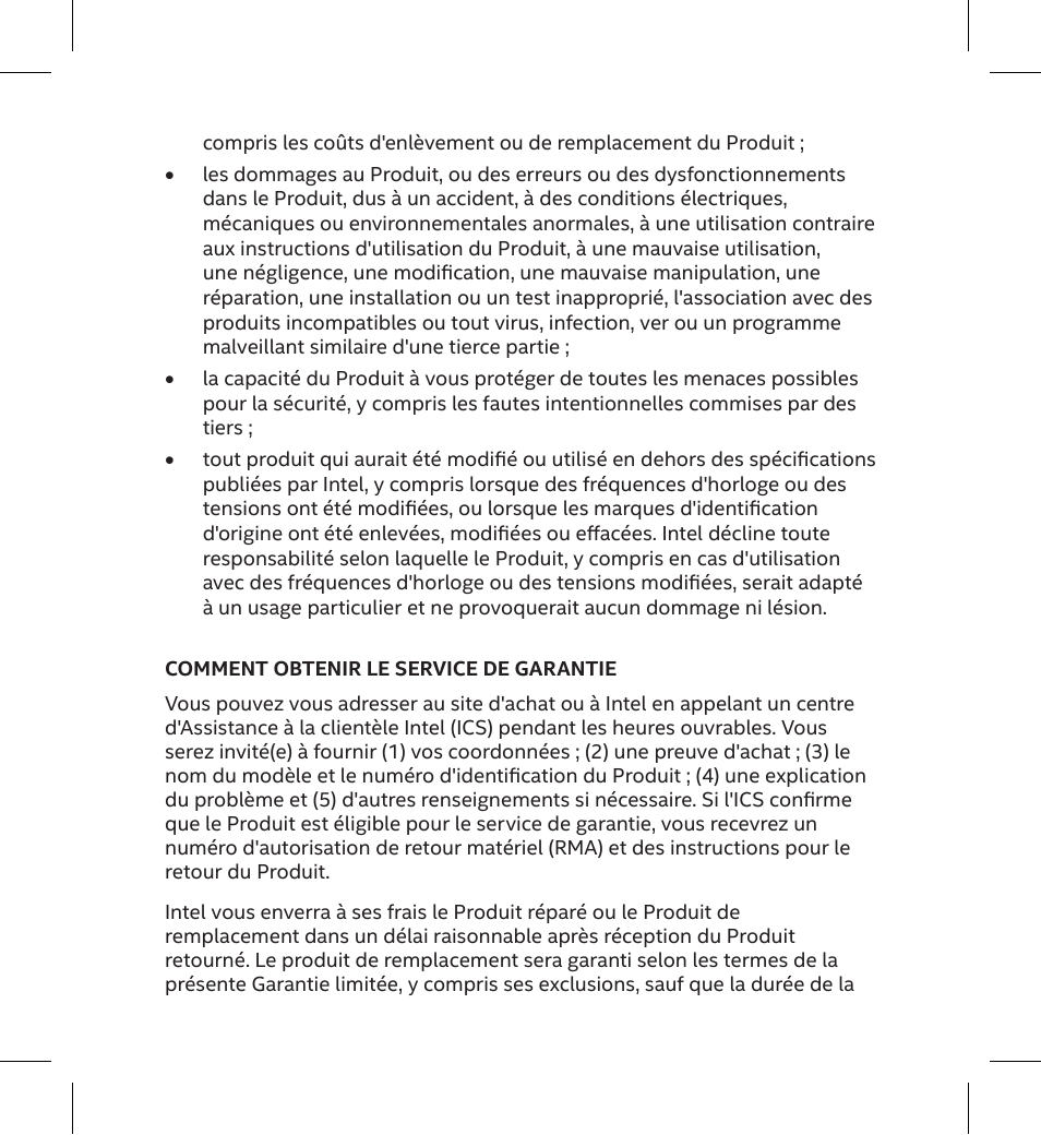 Intel Core i5-10400 2.9 GHz Six-Core LGA 1200 Processor User Manual | Page 22 / 36