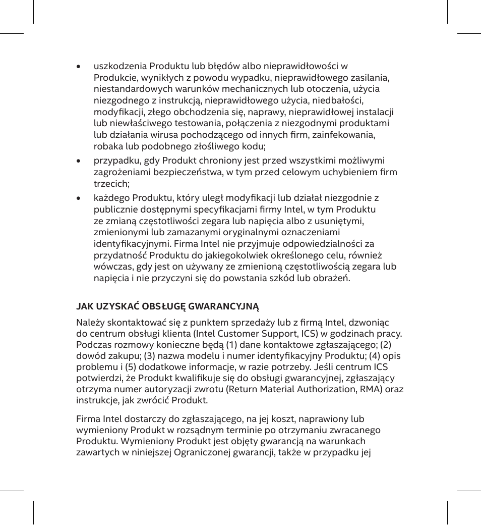 Intel Core i5-10400 2.9 GHz Six-Core LGA 1200 Processor User Manual | Page 26 / 36