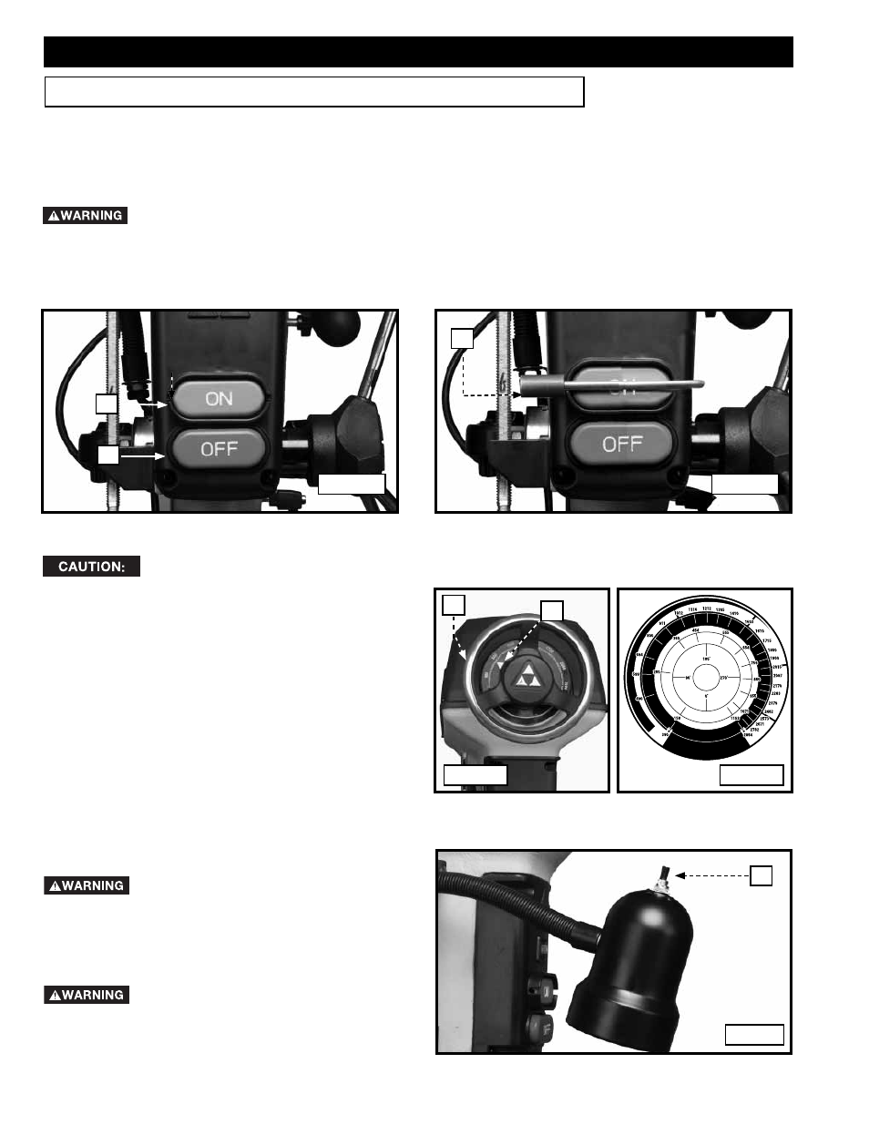 Operation, Operational controls and adjustments | Delta 20-950 User Manual | Page 12 / 52