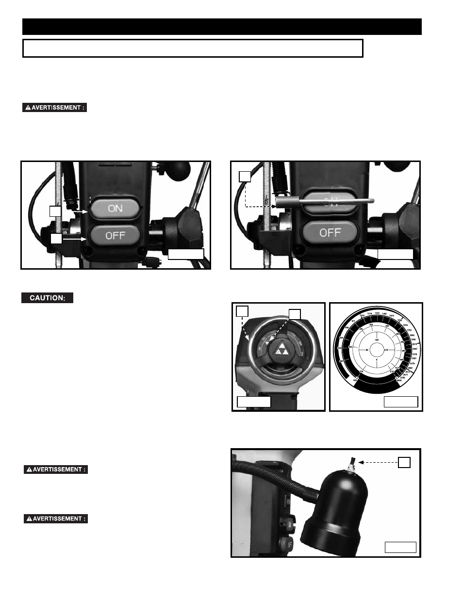 Fonctionnement, L'operation controle de le et les ajustement s | Delta 20-950 User Manual | Page 28 / 52