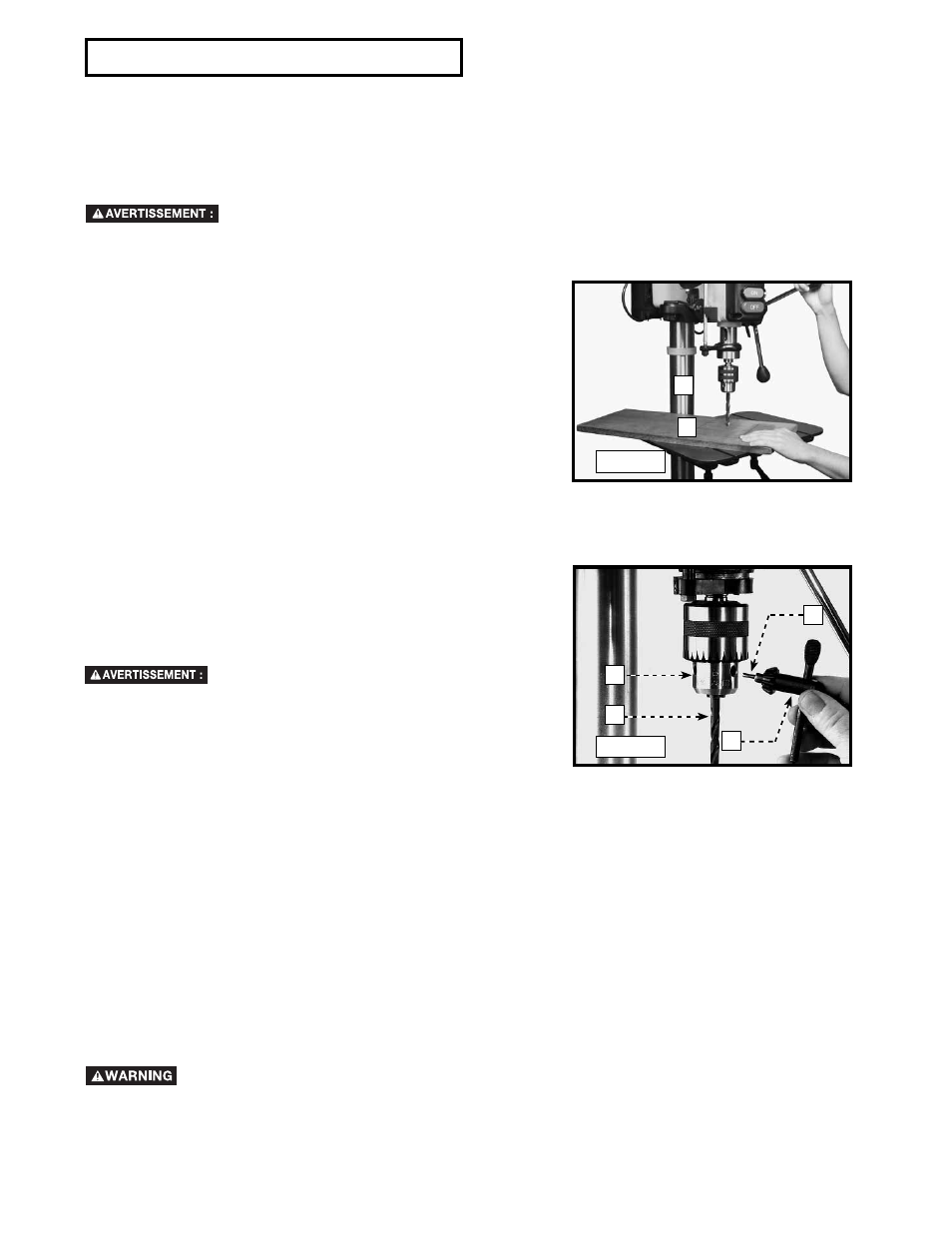 Utilisation de la machine | Delta 20-950 User Manual | Page 31 / 52