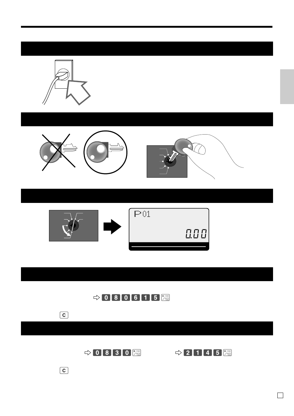 Getting star ted | Casio PCR-T2100 User Manual | Page 13 / 96