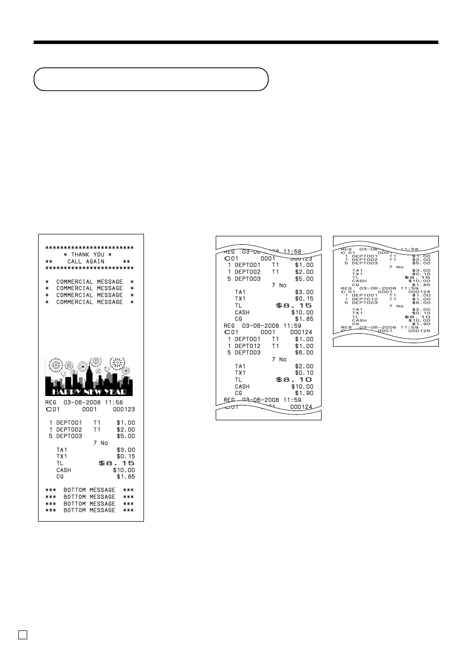How to read the printouts, Basic operations and setups, New year sale 1st anniversary 10% off | Casio PCR-T2100 User Manual | Page 26 / 96