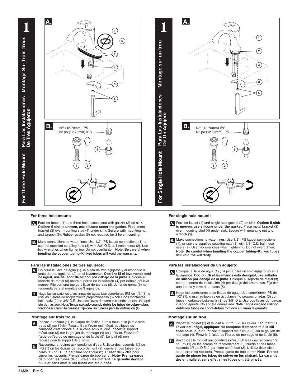 Delta 51329 User Manual | Page 5 / 8