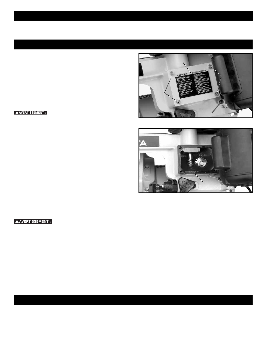 Service, Entretien depannage | Delta 20-330 User Manual | Page 40 / 64