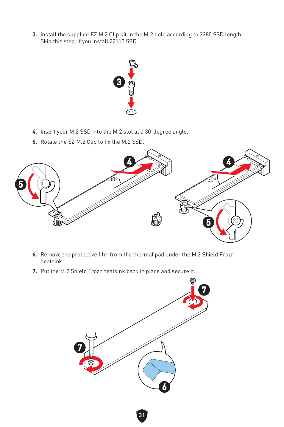 MSI B650 GAMING PLUS WIFI AM5 ATX Motherboard User Manual | Page 33 / 436