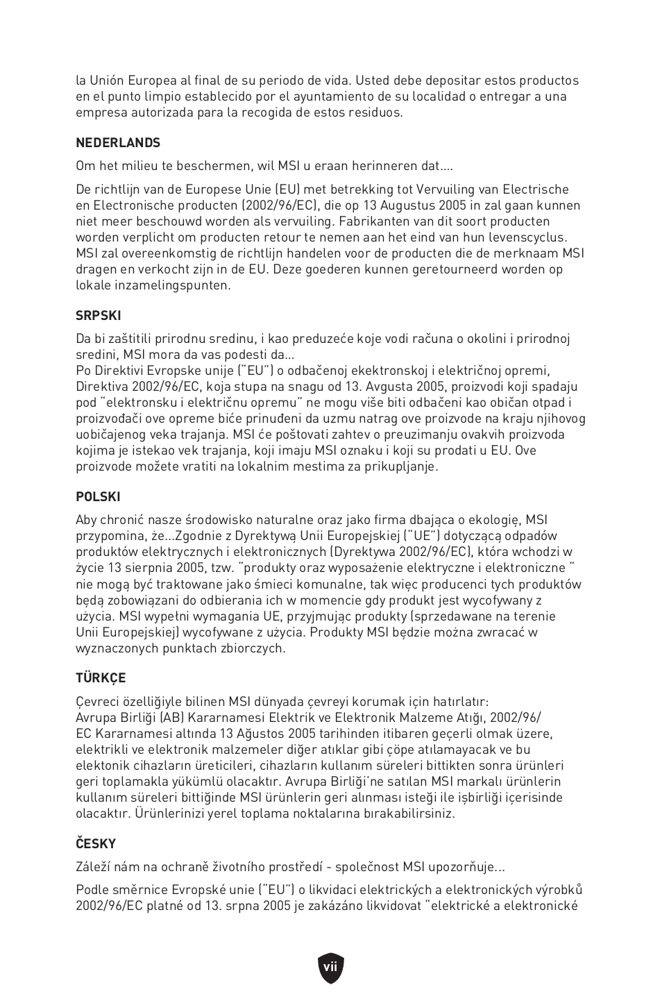 MSI MPG B760I EDGE WIFI LGA 1700 Mini-ITX Motherboard User Manual | Page 402 / 405