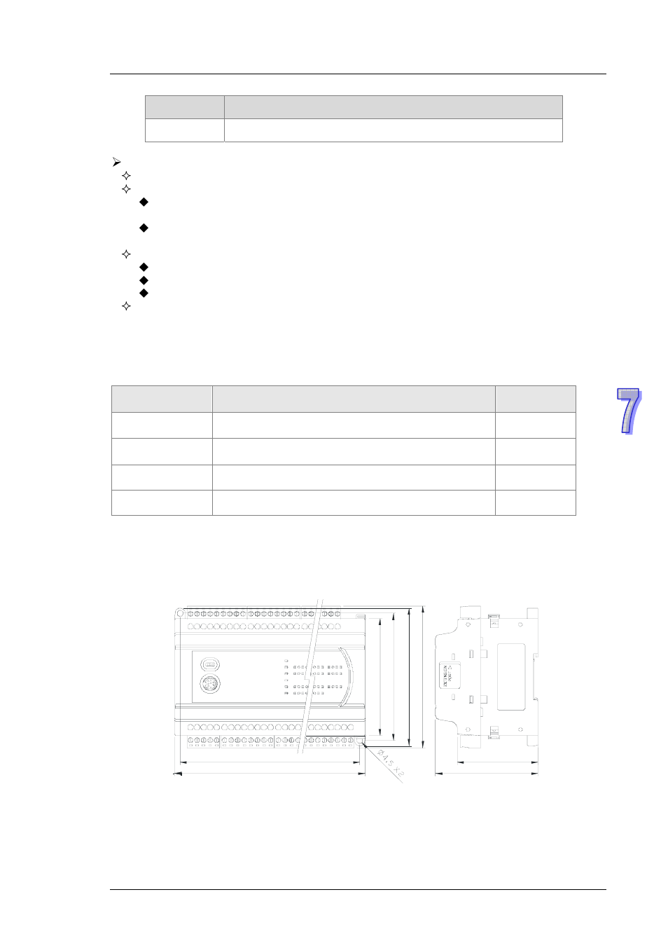 2 the input/output mapping areas, 2 the installation and the network topology, 1 the dimensions | Delta DVP-ES2 User Manual | Page 659 / 702