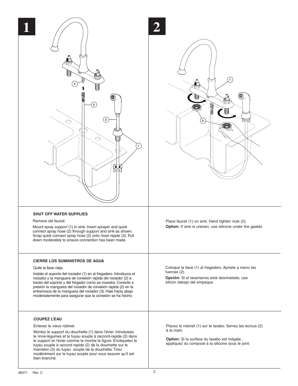 Delta 21925 Series User Manual | Page 2 / 6