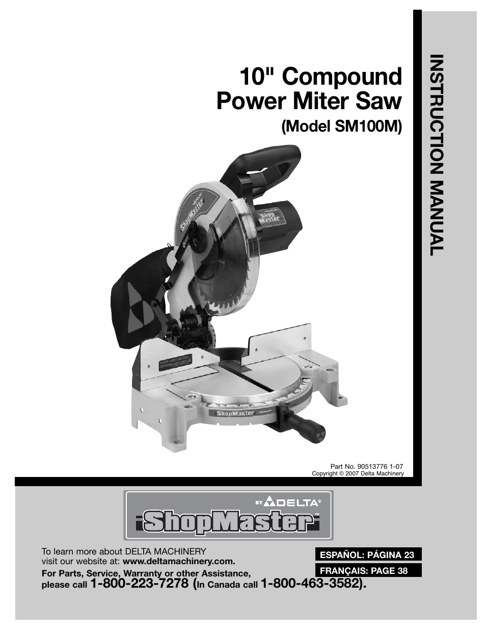 Delta 90513776 User Manual | 52 pages