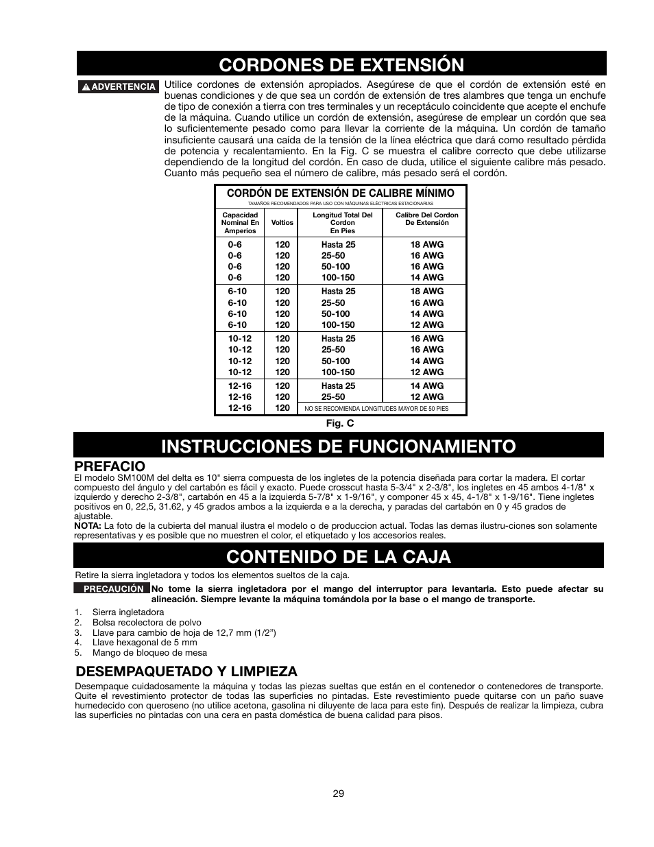 Delta 90513776 User Manual | Page 29 / 52