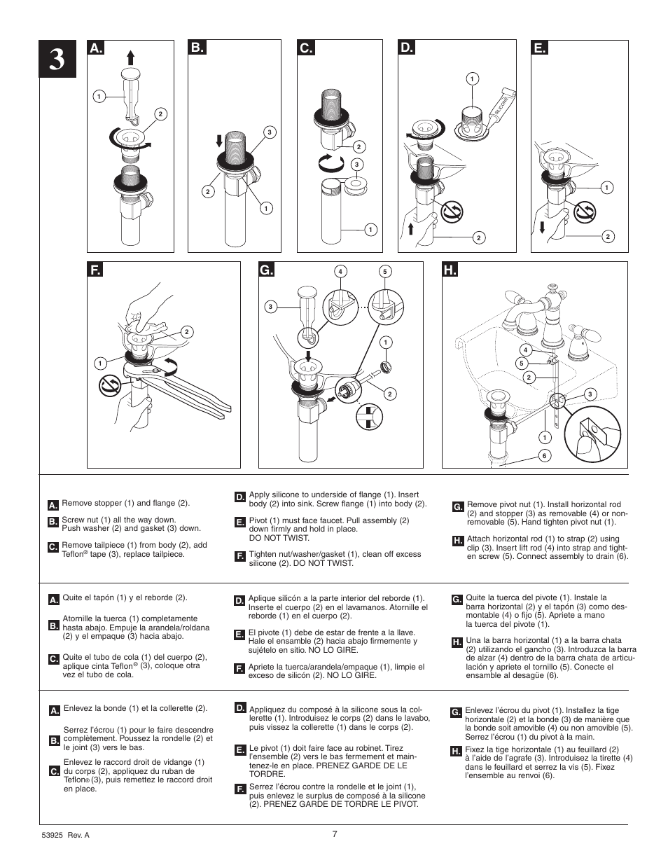 A. b, C. d | Delta 4555 Series User Manual | Page 7 / 8