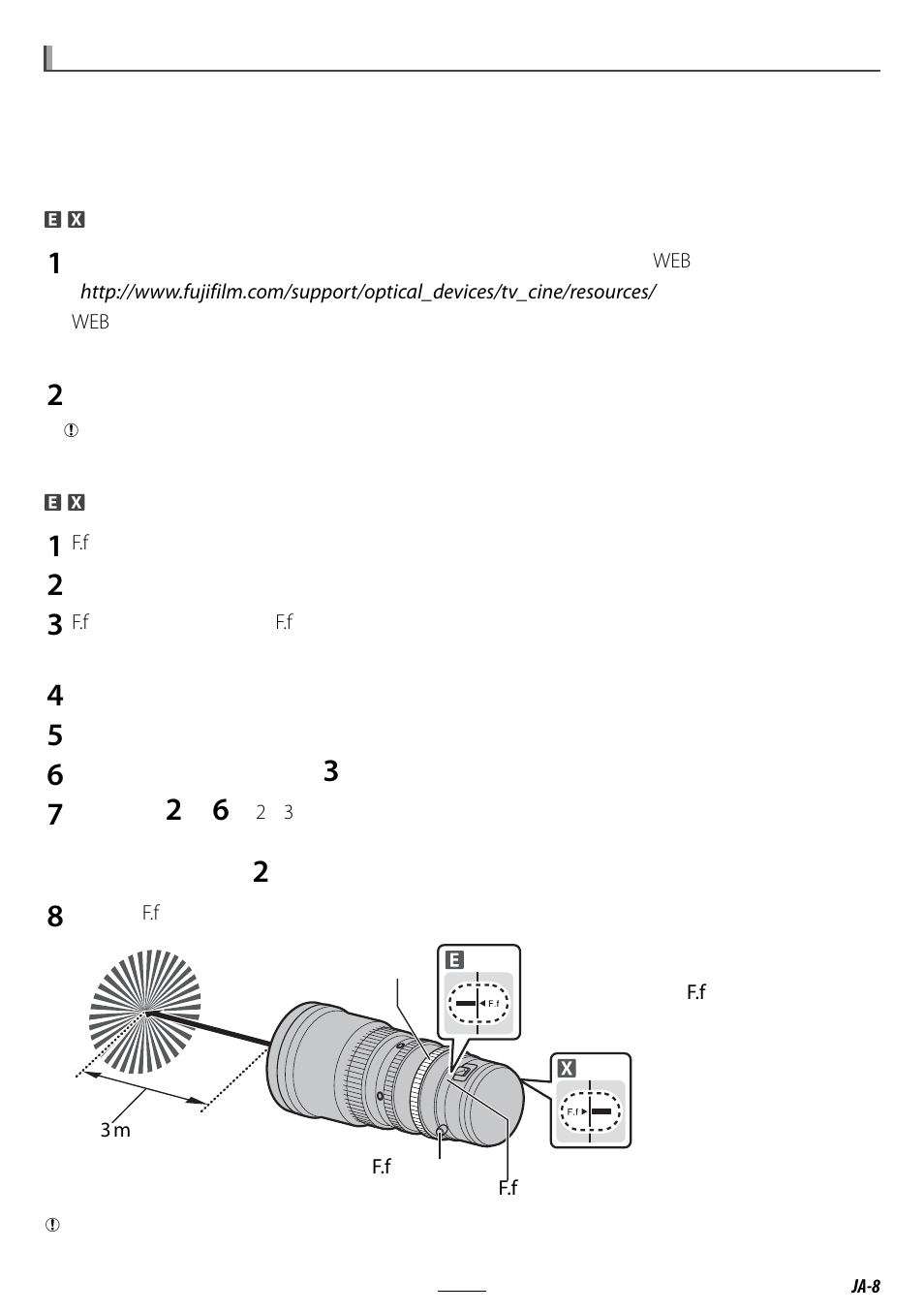 FujiFilm MKX18-55mm T2.9 Lens (Fuji X-Mount) User Manual | Page 9 / 68