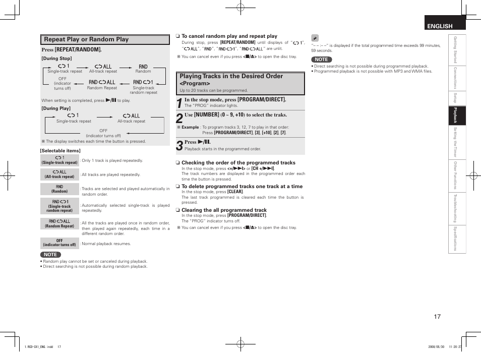 Denon DJ RCD-CX1 User Manual | Page 21 / 36