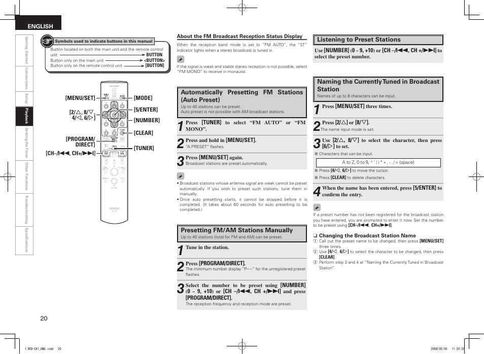 Denon DJ RCD-CX1 User Manual | Page 24 / 36