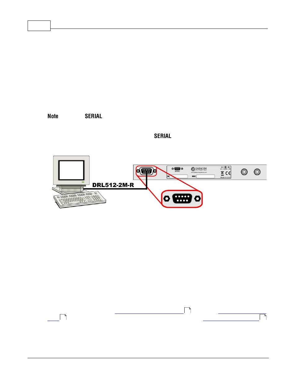 Delete user (de us), Serial port configuration (db9), Hyperterminal | 2 serial port configuration (db9) | Datacom Systems VS-1200 User Manual | Page 26 / 54