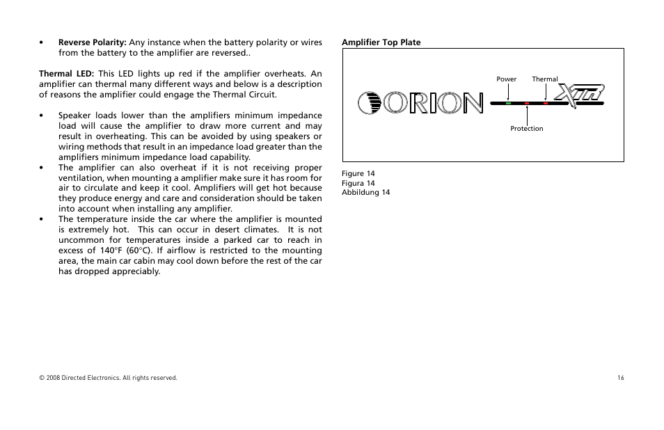 Directed Audio XTR5002 User Manual | Page 17 / 100
