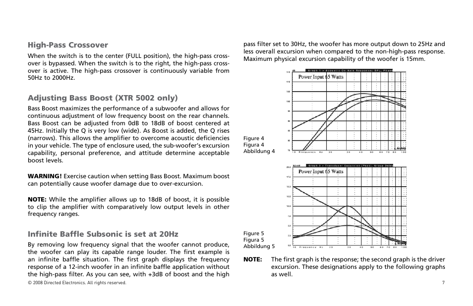 Directed Audio XTR5002 User Manual | Page 8 / 100