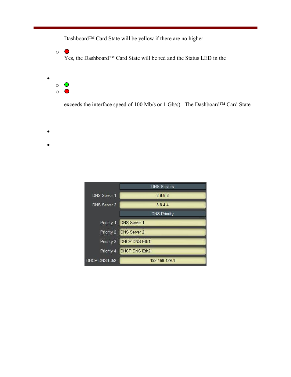 Network statistics dns tab, Network statistics rist tunnels tab | Cobalt Co9992-4ENC-4K-HEVC Software-Defined Broadcast Encoder User Manual | Page 29 / 135