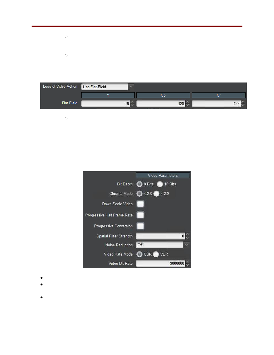 Basic tab–video parameters | Cobalt Co9992-4ENC-4K-HEVC Software-Defined Broadcast Encoder User Manual | Page 41 / 135