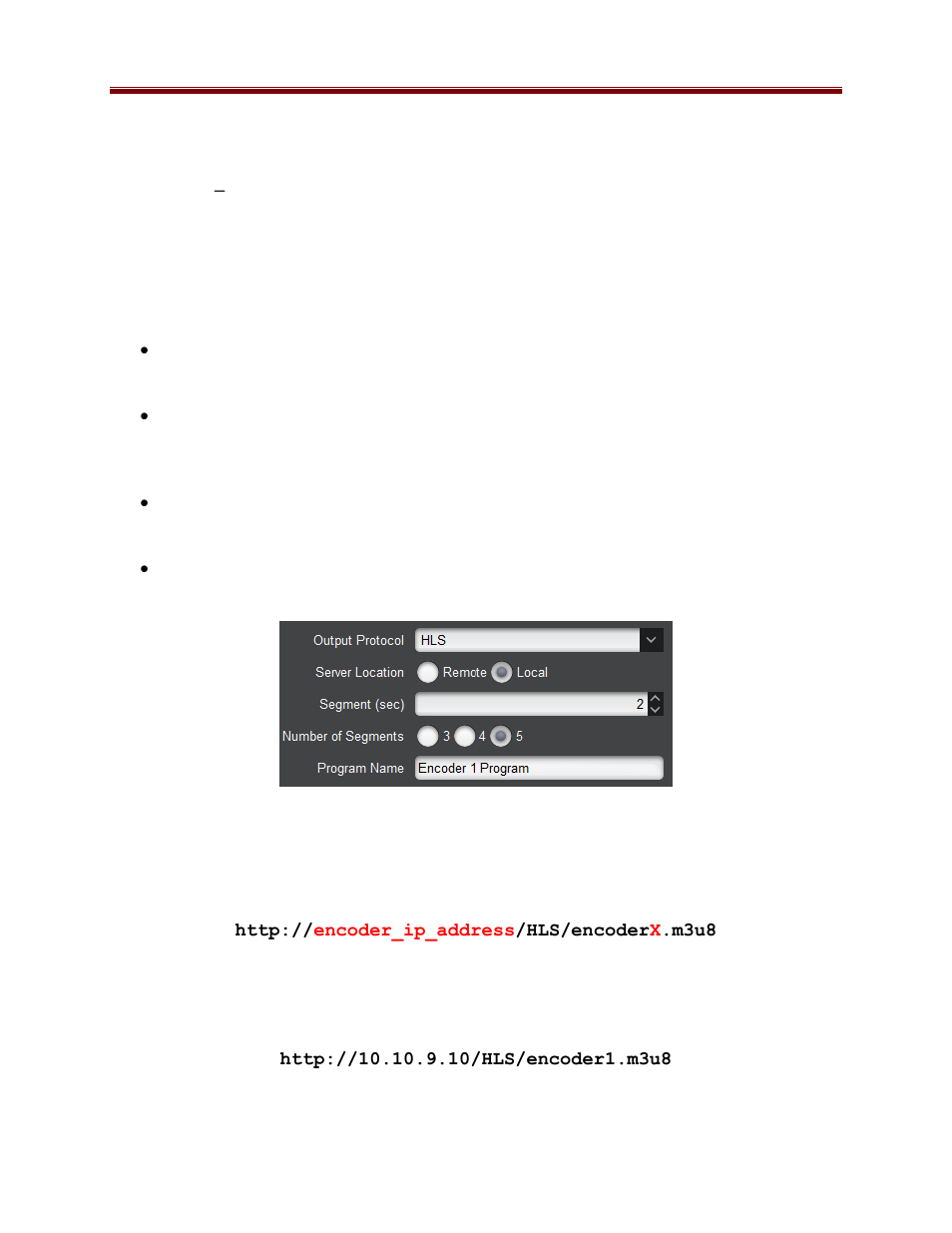 Output tab–hls | Cobalt Co9992-4ENC-4K-HEVC Software-Defined Broadcast Encoder User Manual | Page 60 / 135